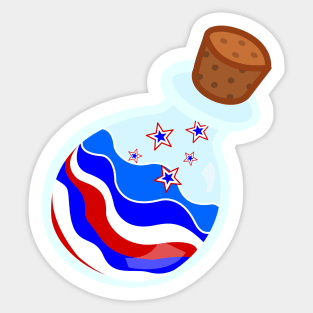 4th of July Sticker